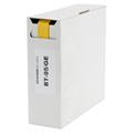 Heat shrink tub.-Box. 9,5mm Shrink-on tube 5m | yellow