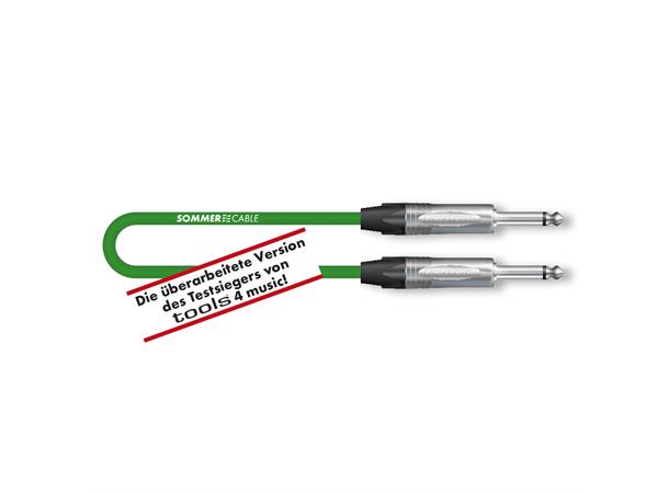IC Tricone grønn, 10,00m Mono Jack/Jack Neutrik.