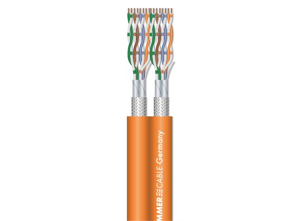 SC-MERCATOR CAT.7 DuplexAWG23/1 orange Nettverk CAT 7 kabel.
