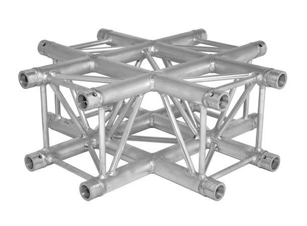 SQUARE 30 4-WAY CORNER CROSS HC - Corners maintube 48x3