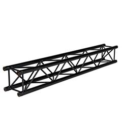 SQUARE 30 LENGTH 200CM 48X3, RAL9005 HL - Black -Lengths maintube 48x3