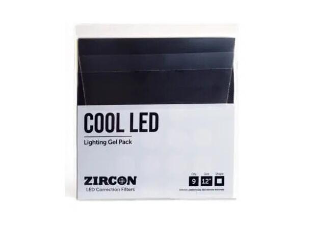 Zircon Cool LED Lighting Gel Pack 9 Zircon sheets 300mm x 300mm 
