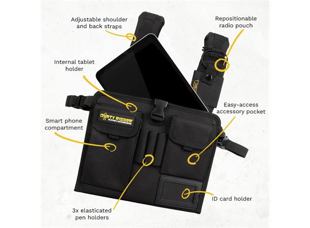 Chest Mate Pro™ The Ultimate Hands-Free Tablet Holder 