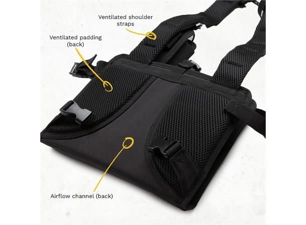 Chest Mate Pro™ The Ultimate Hands-Free Tablet Holder