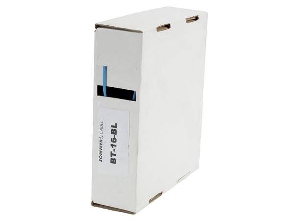 Heat shrink tub.-Box. 1,6mm Shrink-on tube 10m | blue