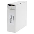 Heat shrink tub.-Box. 2,4mm Shrink-on tube 10m | white