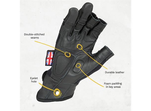 Leather Grip™ 3.0 HD Framer Sort XL
