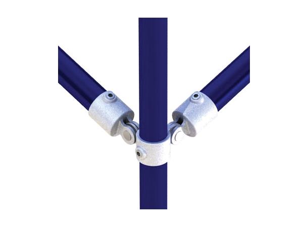 PIPECLAMP CORNER SWIVEL COMB. PIPECLAMP CORNER SWIVEL COMB. 90 deg.