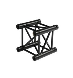 SQUARE 30 LENGTH 29 CM 48X3 RAL9005 HL - Black -Lengths maintube 48x3