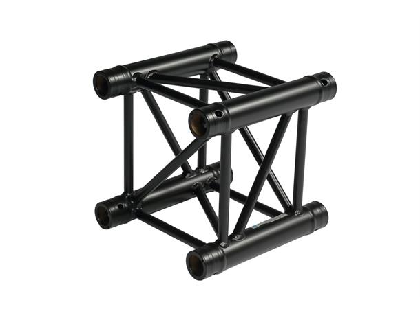 SQUARE 30 LENGTH 29 CM 48X3 RAL9005 HL - Black -Lengths maintube 48x3