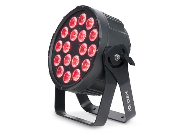 SixPar 300 (18) 12W 6-IN-1 RGBAW+UV LEDs