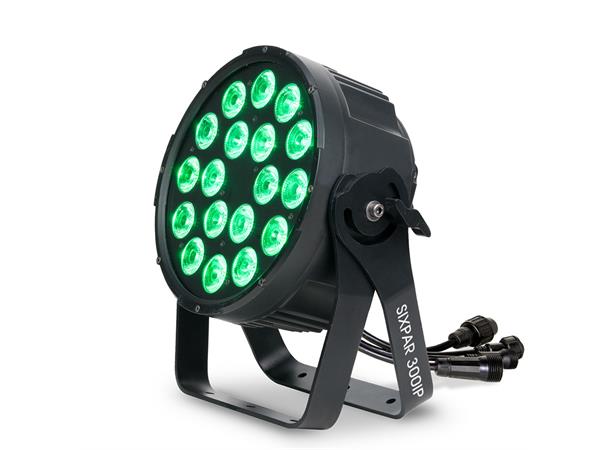 SixPar 300 (18) 12W 6-IN-1 RGBAW+UV LEDs