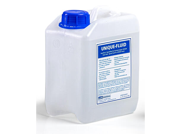 UNIQUE-FLUID, Canister with 5 L Special fluid for Unique Stackable case 