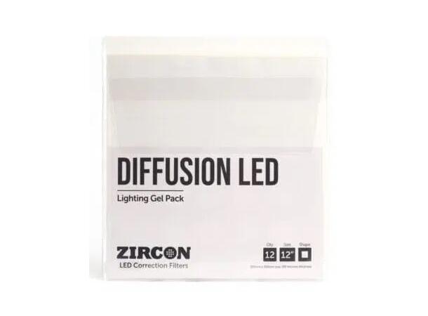 Zircon Diffusion LED Lighting Gel Pack 12 Zircon sheets 300mm x 300mm 