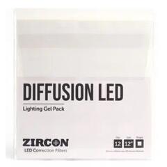 Zircon Diffusion LED Lighting Gel Pack 12 Zircon sheets 300mm x 300mm