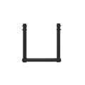 Freedom Down rigger set H 50x 40 cm with 1x tube