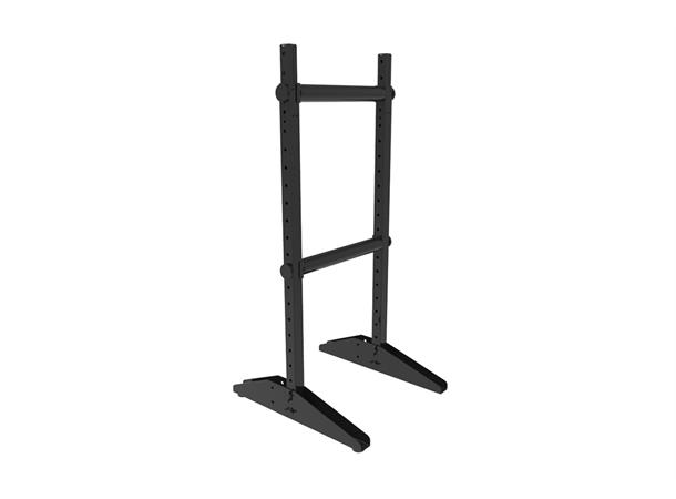 Freedom Floor Rack H 100x 40 cm with 2 tubes