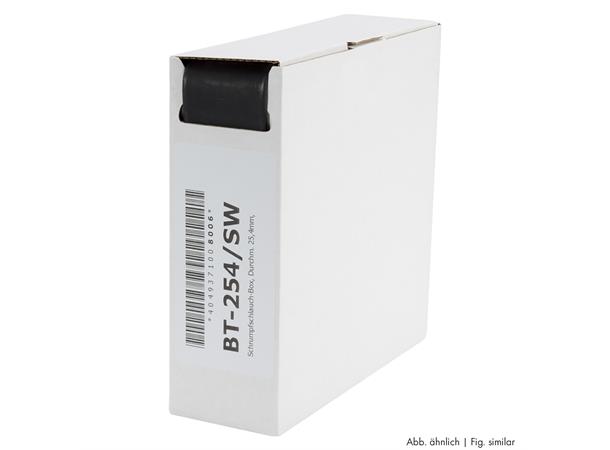 Heat shrink tub.-Box. 25,4mm Shrink-on tube 3m | blue
