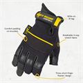 Leather Grip™ 3.0 HD Framer Sort XXL
