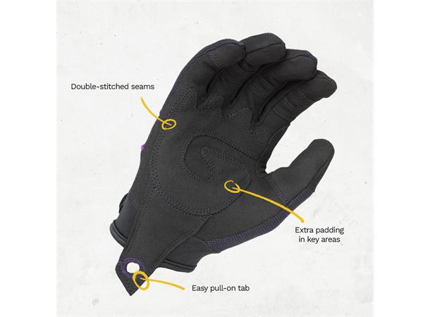 SlimFit™ 2.0 (Full Finger) Sort XXS 