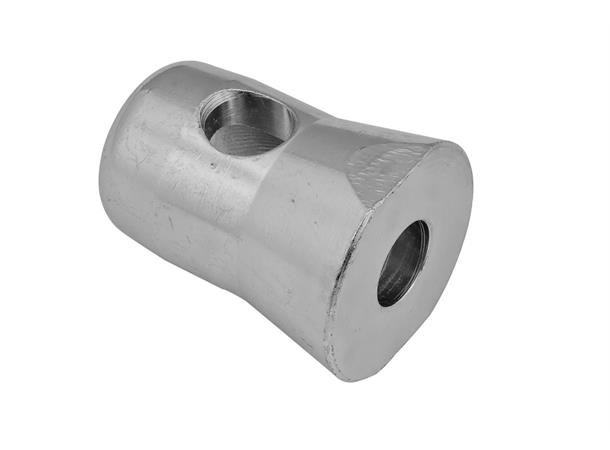 CPLR STEEL 600 HALF,HOLE/M12 Fittings couplers CCS6