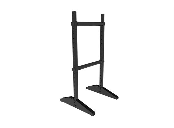 Freedom Floor Rack H 100x 50 cm with 2 tubes