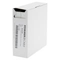 Heat shrink tub.-Box. 1,2mm Shrink-on tube 10m | transparent