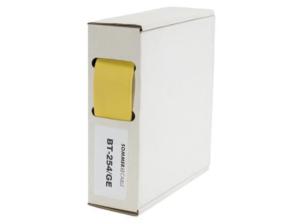 Heat shrink tub.-Box. 25,4mm Shrink-on tube 3m | yellow