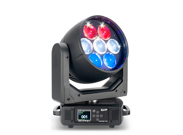 Rayzor 760 Independently controlled, 60W RGBW LEDs 