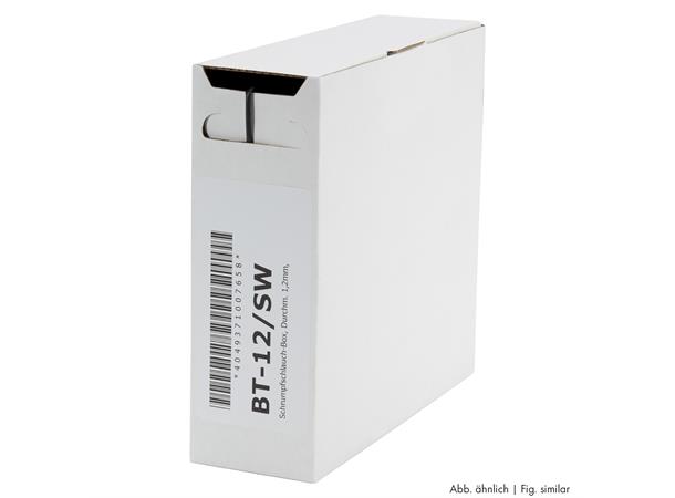 Heat shrink tub.-Box. 1,2mm Shrink-on tube 10m | white
