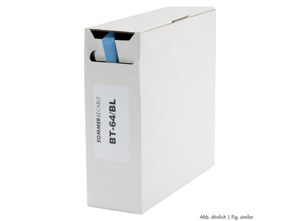 Heat shrink tub.-Box. 6,4mm Shrink-on tube 5m | green