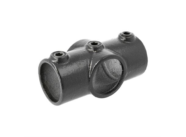 Pipe Clamp Two Socket Cross Black Pipe Clamp Two Socket Cross (Black)