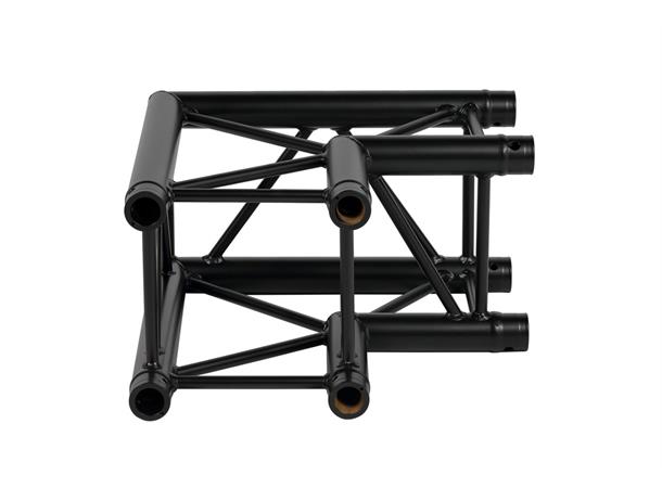 SQUARE 30 2-WAY CORNER 90DGR, BL 