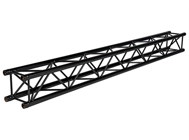 SQUARE 30 LENGTH 300 CM 48X3 RAL9005 HL - Black -Lengths maintube 48x3