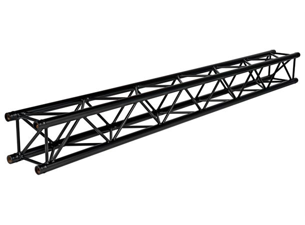 SQUARE 30 LENGTH 300 CM 48X3 RAL9005 HL - Black -Lengths maintube 48x3 