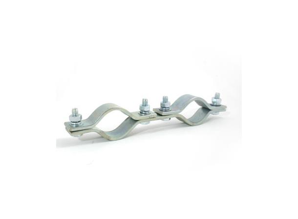 PIPE TO PIPE CLAMP PIPE TO PIPE CLAMP (150mm centres) 