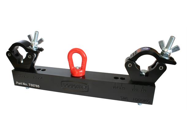 SOLID  HANGING TRUSS ADAPT. HANGING TRUSS ADAPTOR black 1000kg 