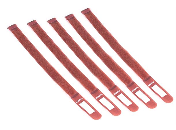 Cable wrap 38cm brown 5 p. Cable wrap 38cm brown 5 pieces