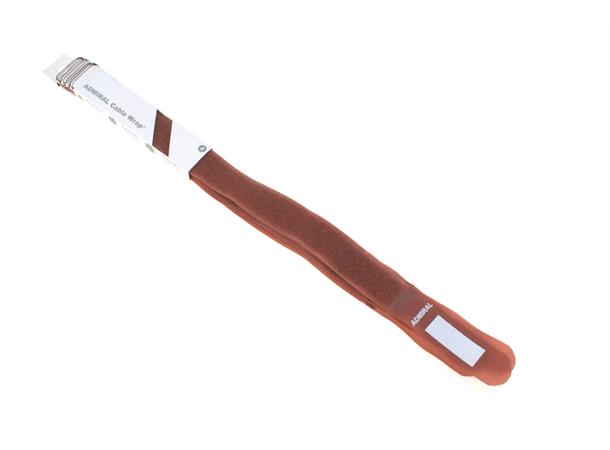Cable wrap 38cm brown 5 p. Cable wrap 38cm brown 5 pieces