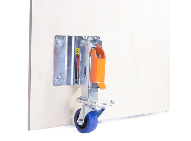 Lifting wheel with 80 mm rotating castor 