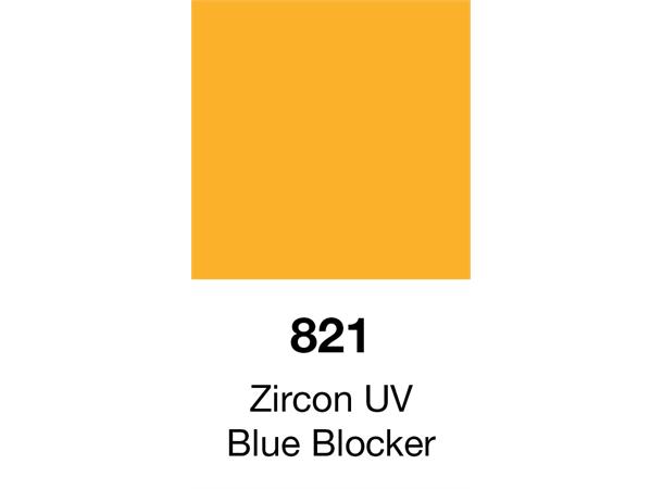 Zircon UV Blue Block Rolls 821 Zircon UV Blue Block 