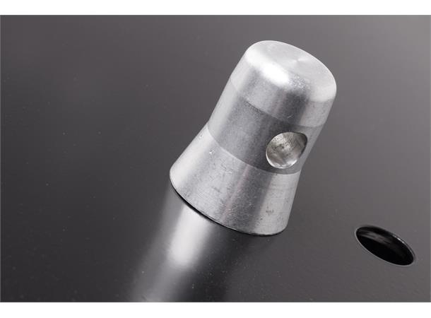 Baseplate 73 cm zinc plated 