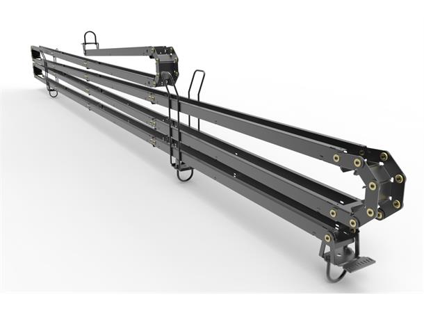 Cable guide Snake 4 m Cable guide Snake height 16 m black