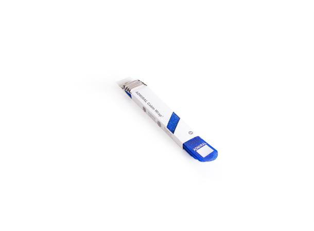 Cable wrap 17cm blue 5 p. Cable wrap 17cm blue 5 pieces