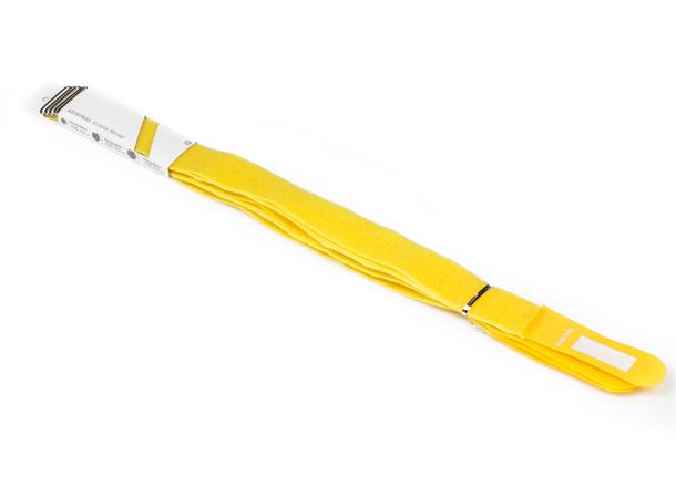 Cable wrap 55cm yellow 5 p. Cable wrap 55cm yellow 5 pieces