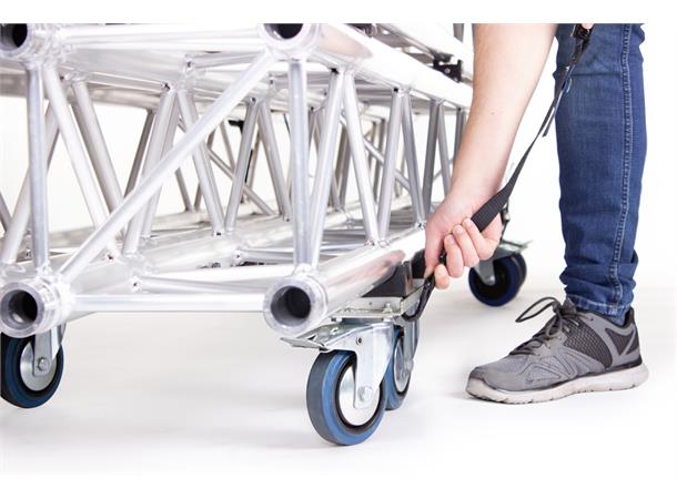 Dolly Strong Boy mini with 4 x 100 mm castor with brake