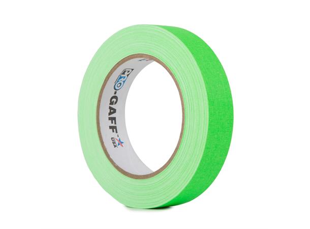 PRO FLUORESCENT, FLG Grønn, 24mm x 22.8m Gaffa Tape for oppmerking