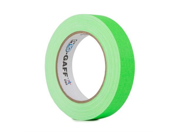 PRO FLUORESCENT, FLG Grønn, 24mm x 22.8m Gaffa Tape for oppmerking 