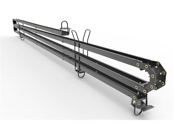 Cable guide Snake 4 m Cable guide Snake height 15 m black