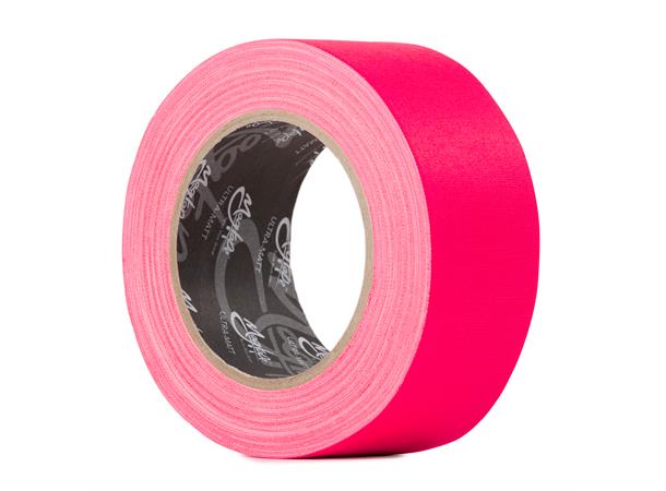 MAGTAPE ULTRA FLUORESCENT, Rosa, 25mm Miljøvennlig Matt Gaffa Tape, 25mmx25m 